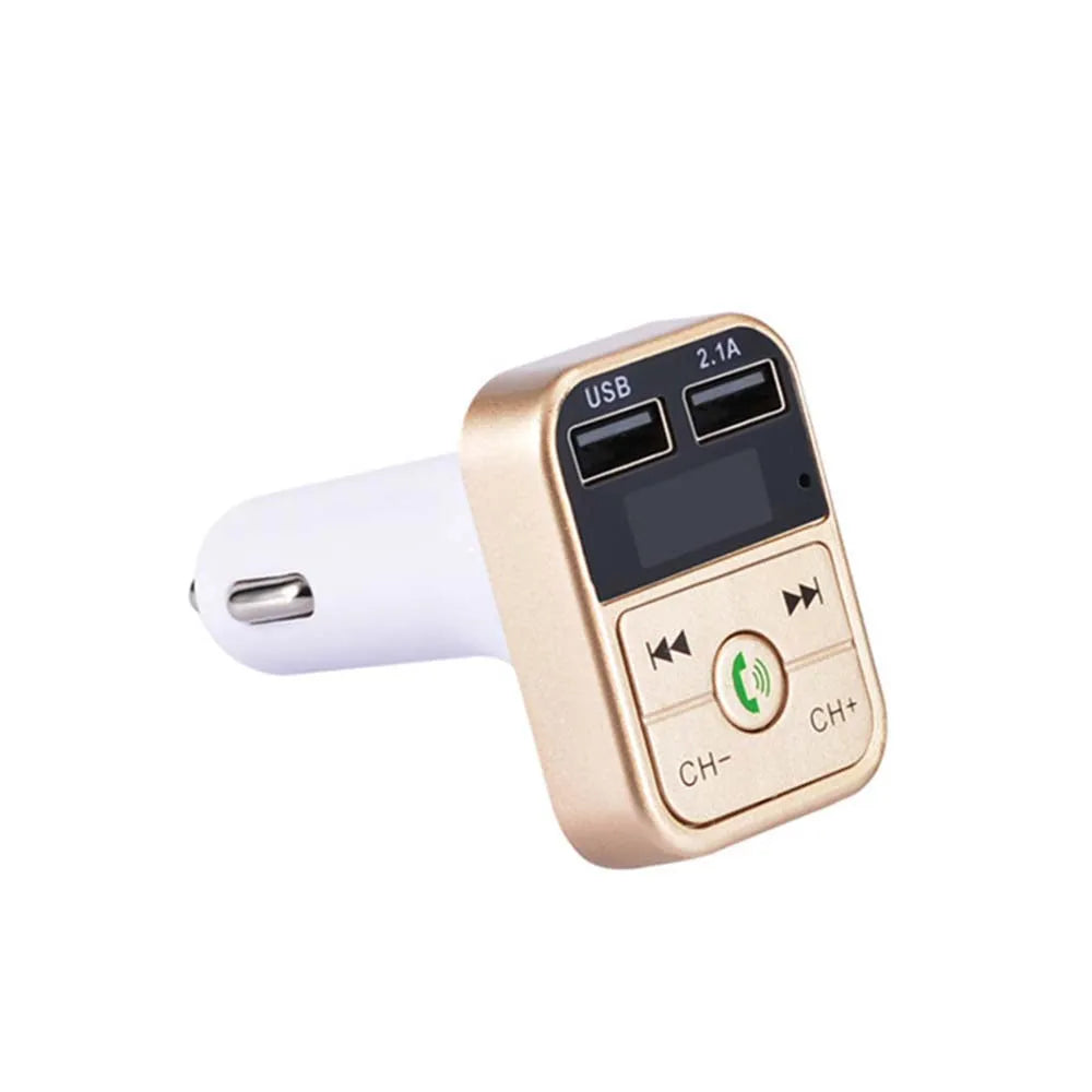 Vibe Geeks 3 - in - 1 Car Wireless Bluetooth FM Transmitter